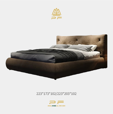 Scandi Plush Bed BEEKL - Cozy Sleep Sanctuary