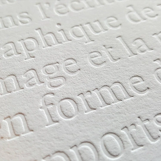 Blind Embossing