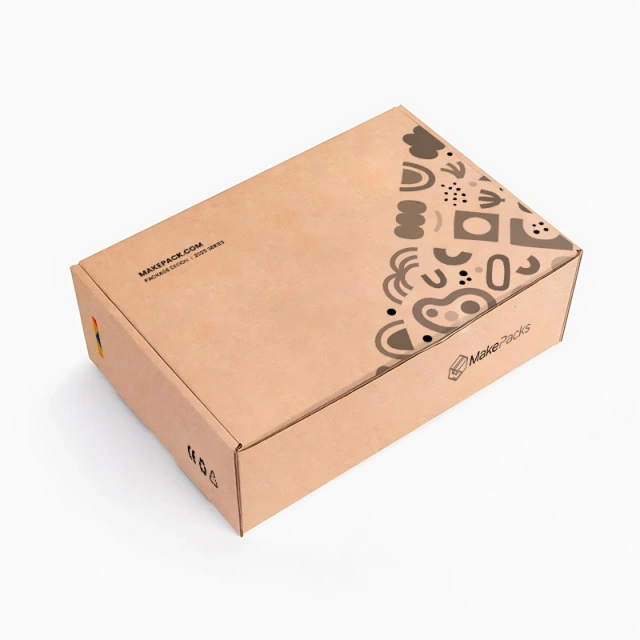 Roll End 3 Flap Lock Corrugated Box