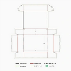 Roll End Tuck Front Corrugated Box