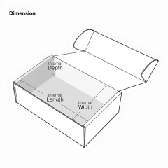 Roll End Tuck Front Corrugated Box