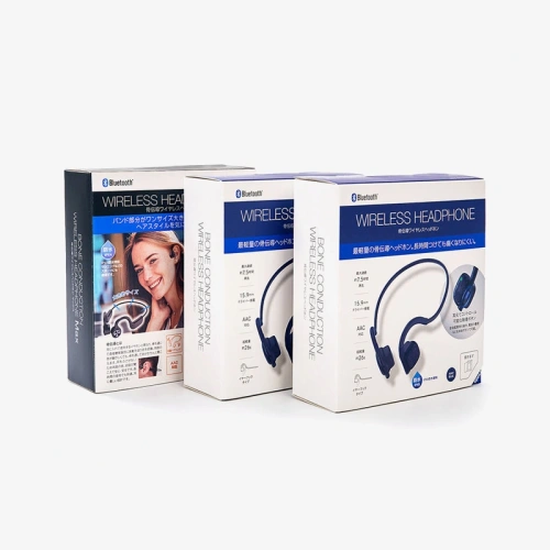 Custom Wireless Earbuds Flip Cover Packaging Boxes