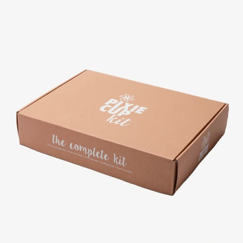 Corrugated Kraft Product Sample Box