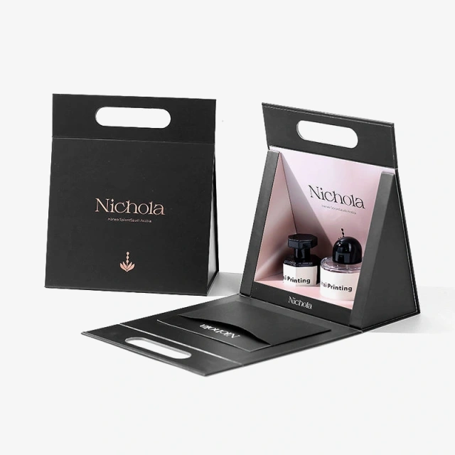 Luxury Portable Magnetic Closure Perfume Box