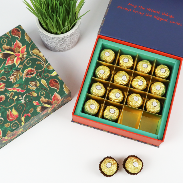 Chocolate Rigid Magnetic Closure Boxes
