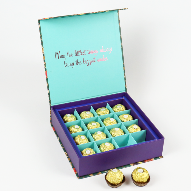 Chocolate Rigid Magnetic Closure Boxes