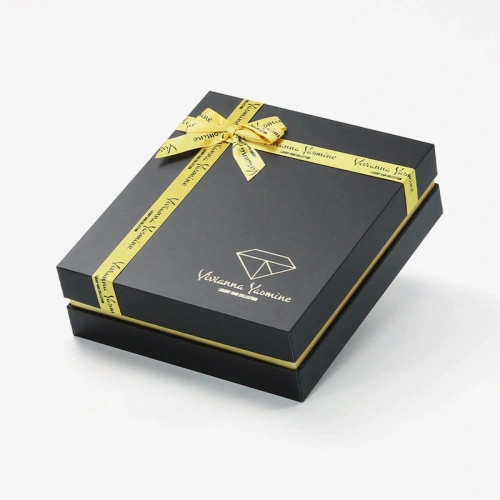 Custom Lid and Base Rigid Paper Gift Box for Hair Extension