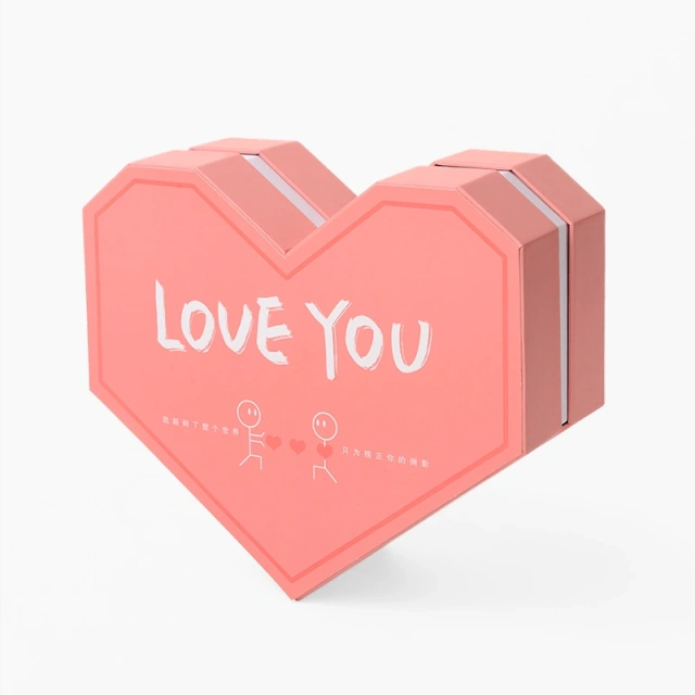 Love Heart Lid-off Box