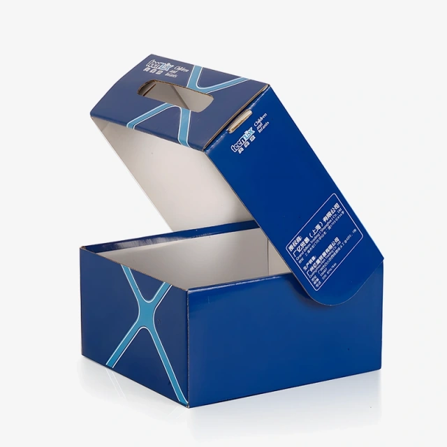 Corrugated Cardboard Kids' Shoe Box