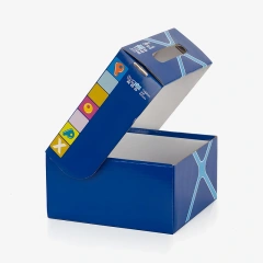 Corrugated Cardboard Kids' Shoe Box
