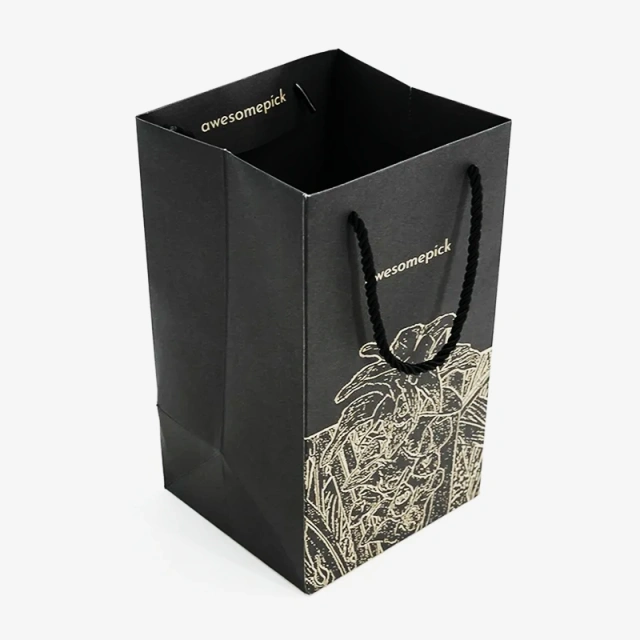 Wide Gusset Paper Bags