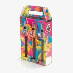 Custom Printed Wine Bottle Carrier