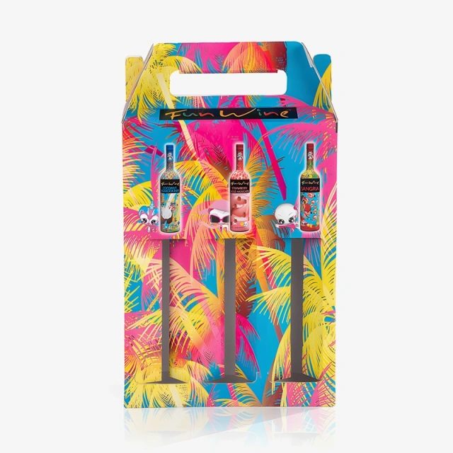 Custom Printed Wine Bottle Carrier