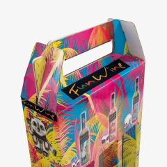 Custom Printed Wine Bottle Carrier