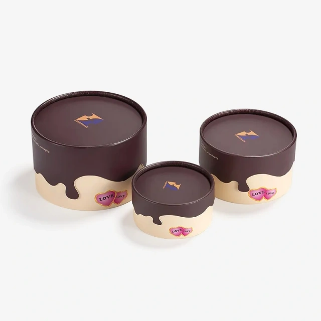 Chocolate Paper Tube Packaging