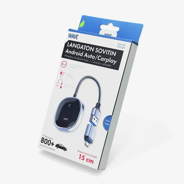 Creative Wireless CarPlay Bookend Box