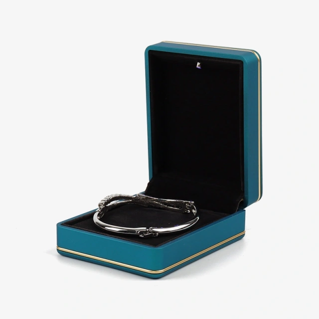 Mini Jewelry Box Leather Ring Rigid Boxes
