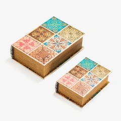Book Shape Luxury Jewelry Packaging Box