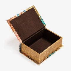Book Shape Luxury Jewelry Packaging Box