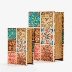 Book Shape Luxury Jewelry Packaging Box