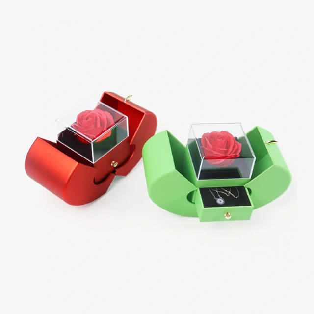 Romantic Drawer Gift Flower Jewelry Packaging Boxes