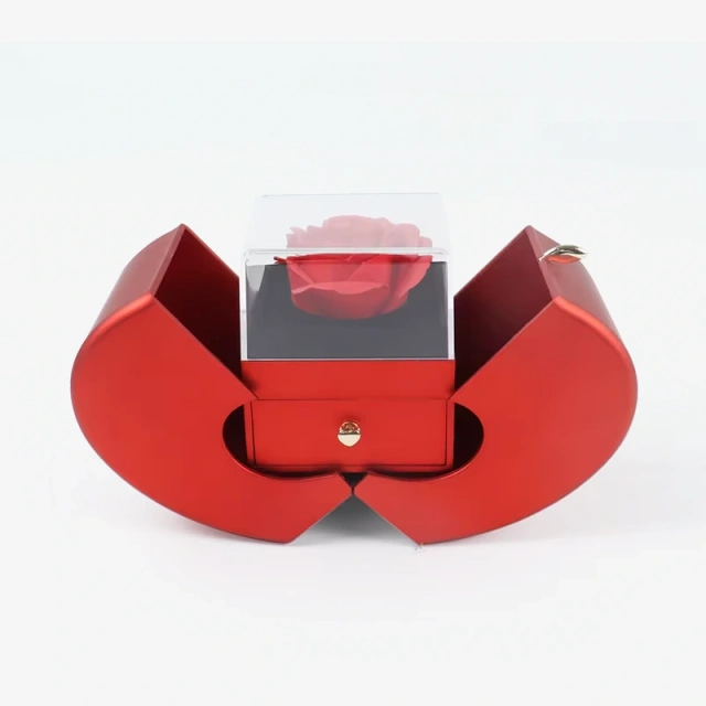 Romantic Drawer Gift Flower Jewelry Packaging Boxes