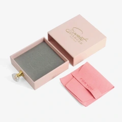 Jewelry Gift Package Box with Bag for Necklace Earring Gift