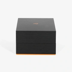 Custom Man Watch and Bracelet Wooden Gift Box