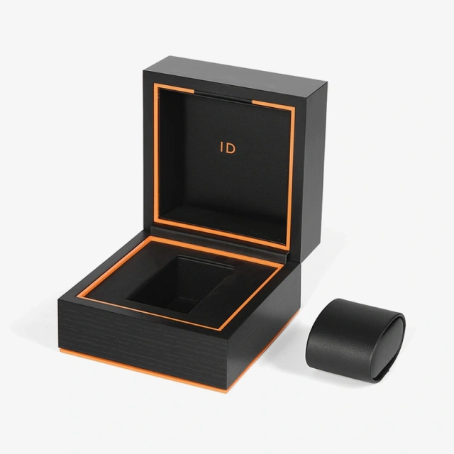 Custom Man Watch and Bracelet Wooden Gift Box