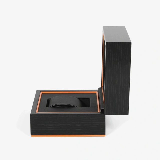 Custom Man Watch and Bracelet Wooden Gift Box