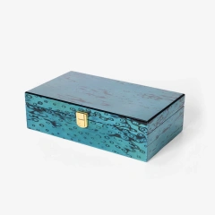 Luxury Wood Jewelry Wooden Storage Flip Box