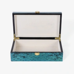 Luxury Wood Jewelry Wooden Storage Flip Box