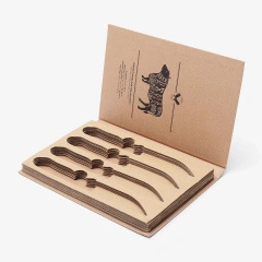 Recycle Paper Packaging Corrugated Cardboard Knife Box