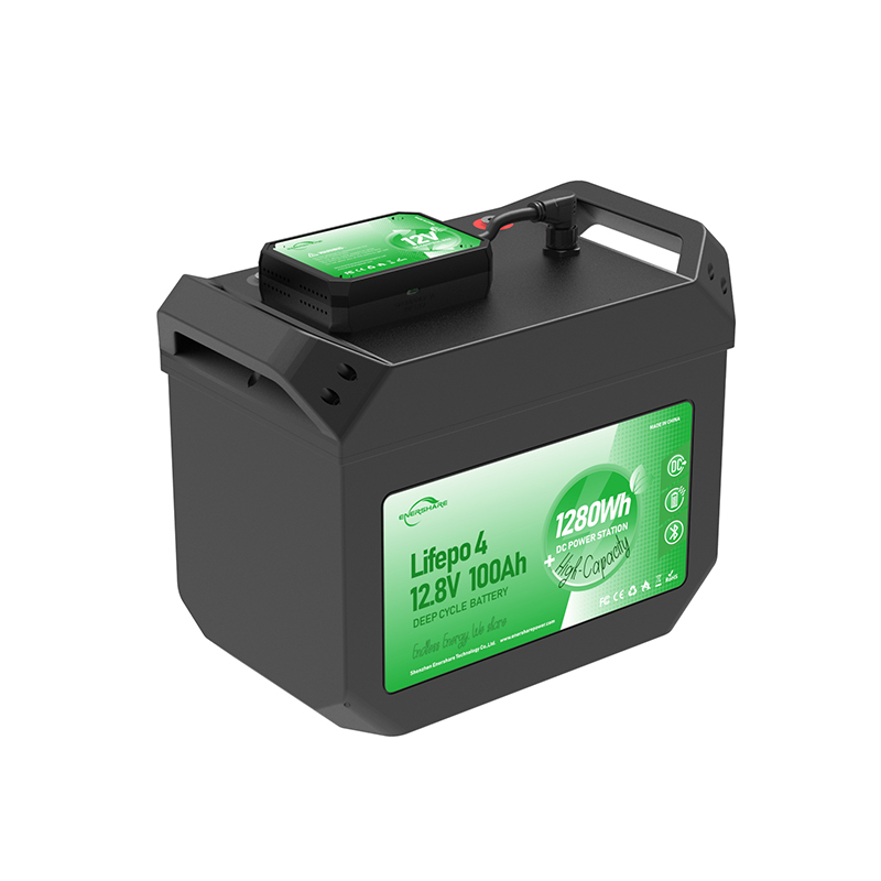 Batería de litio de 12 V, 100 Ah, para carrito de golf o RV, batería de litio lifepo4, compatible con OEM.,EnerShare,Batería de litio de 12 V, 100 Ah, para carrito de golf o RV, batería de litio lifepo4, compatible con OEM.