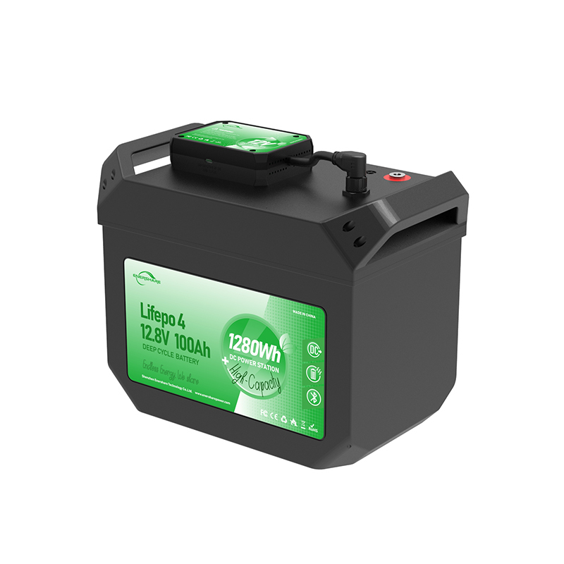 Batería de litio de 12 V, 100 Ah, para carrito de golf o RV, batería de litio lifepo4, compatible con OEM.,EnerShare,Batería de litio de 12 V, 100 Ah, para carrito de golf o RV, batería de litio lifepo4, compatible con OEM.