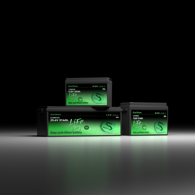 EnerShare 25.6V 314ah 8.038KWh High-Performance LFP Lithium Battery — Direct Lead-Acid Replacement Solution,EnerShare,EnerShare 25.6V 314ah 8.038KWh High-Performance LFP Lithium Battery — Direct Lead-Acid Replacement Solution