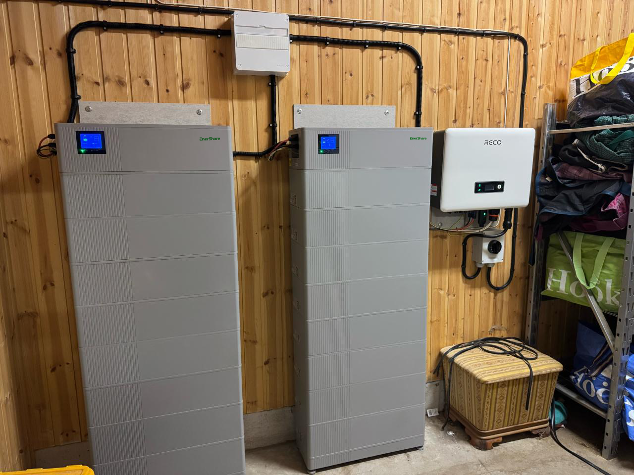 Enershare 51.2kWh Home Energy Storage System 