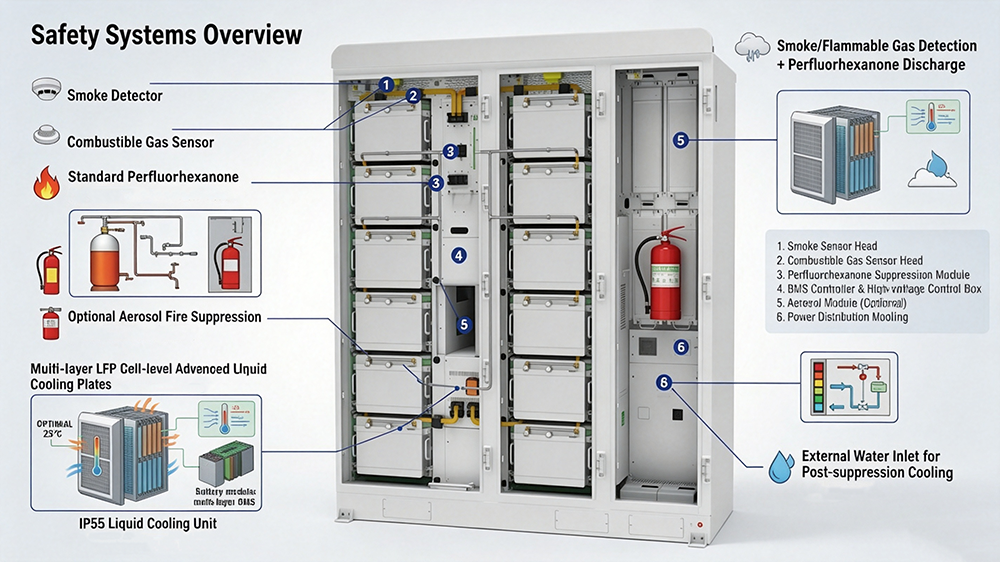 EnerBrick outdoor installation Africa Europe microgrid site