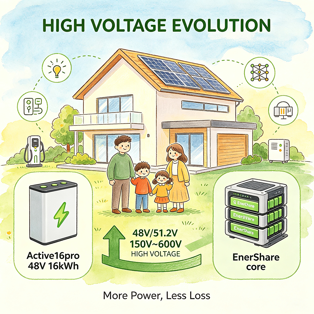 Evolución del alto voltaje