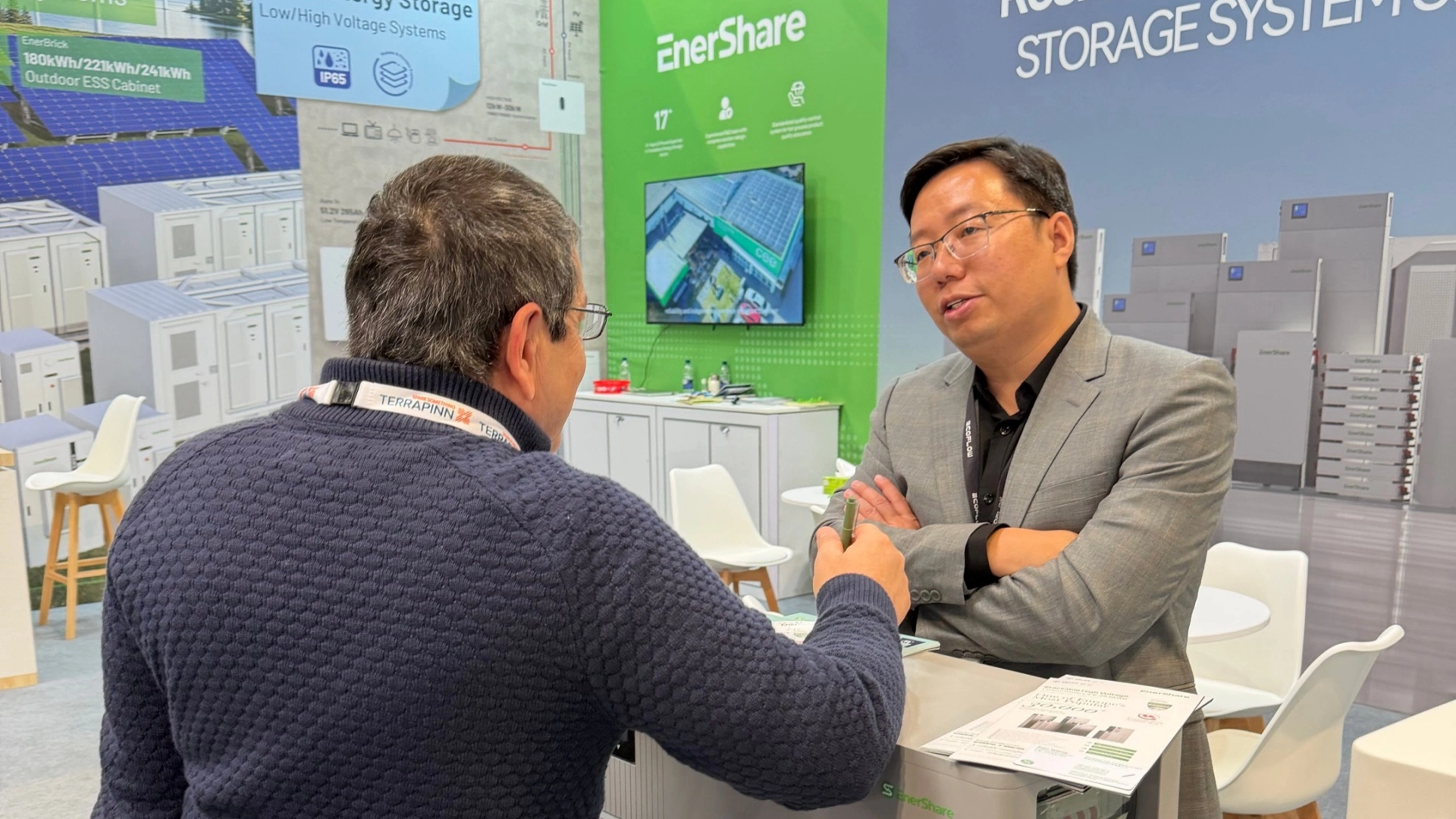Solar & Storage Live UK 2026 booth