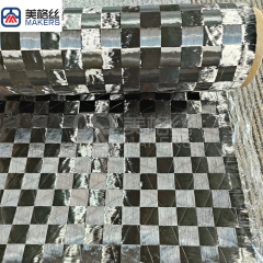 12K东丽纱 平纹展宽碳纤维布 80克 格宽20x20mm 线定型