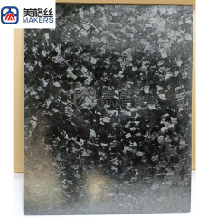 大缎纹碳纤维板 黑色