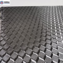 3K240克 3D立体纹图案立方体 碳纤维布
