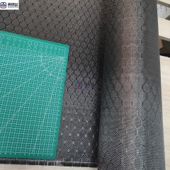 3K 240克 六角形提花足球纹碳纤维布