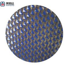 3K 260克 飞机纹图案 蓝黑色 碳纤芳纶混编布