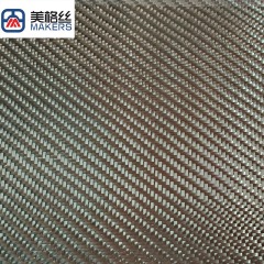 3K 230g 灰黑色斜纹纯芳纶布 凯夫拉纹织物 耐磨绝缘