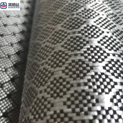 3K 320克 A 型碳纤玻纤混编布 黑白