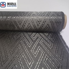 3K 240克T型图案碳纤维布