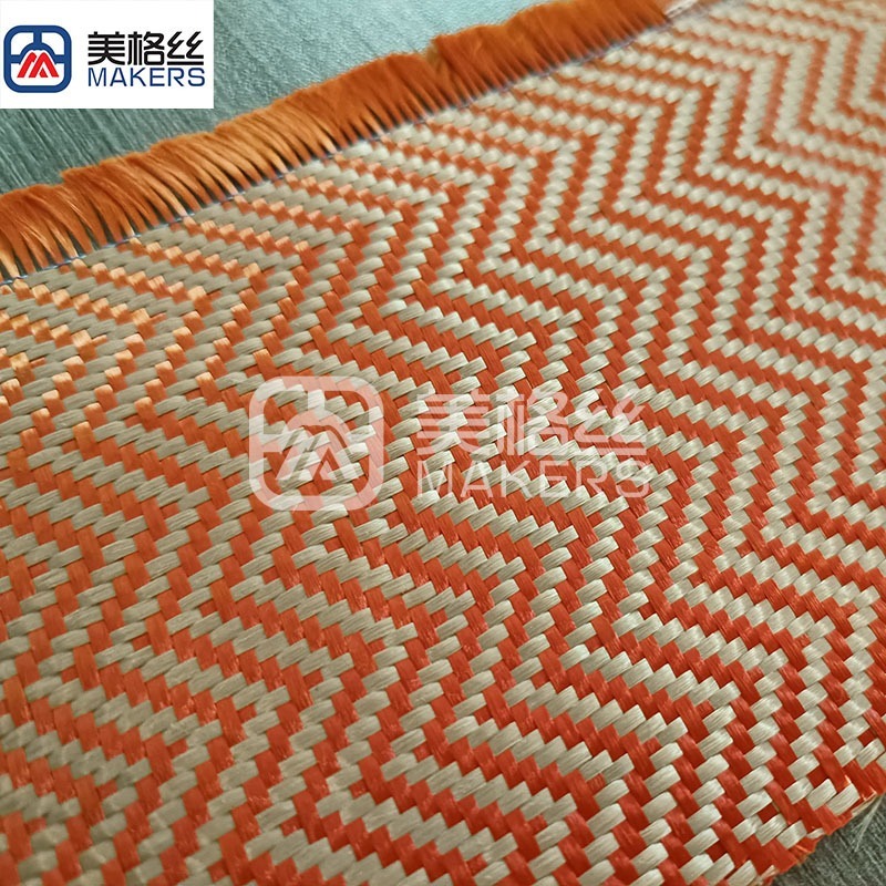 3K 230克波浪型提花纯芳纶布凯夫拉编织布