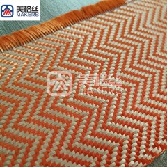 3K 230克波浪型提花纯芳纶布凯夫拉编织布